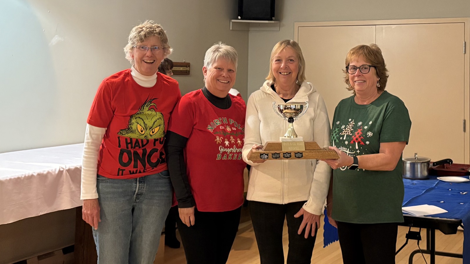Team Findlay, first place at the Kate and Co. Spiel